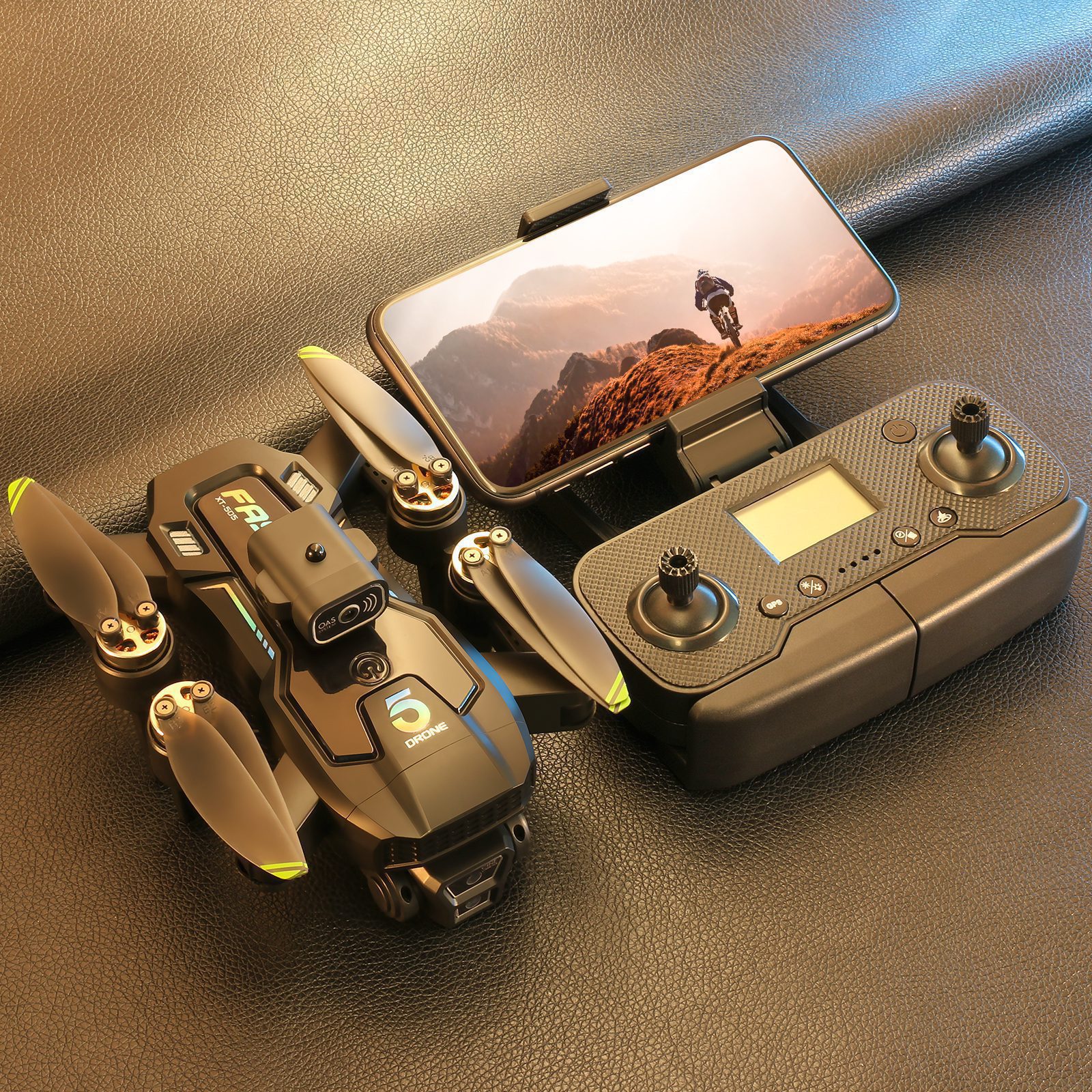 GPS Drone Cool Lights 4K HD Quadcopter XT505 - 画像 (4)