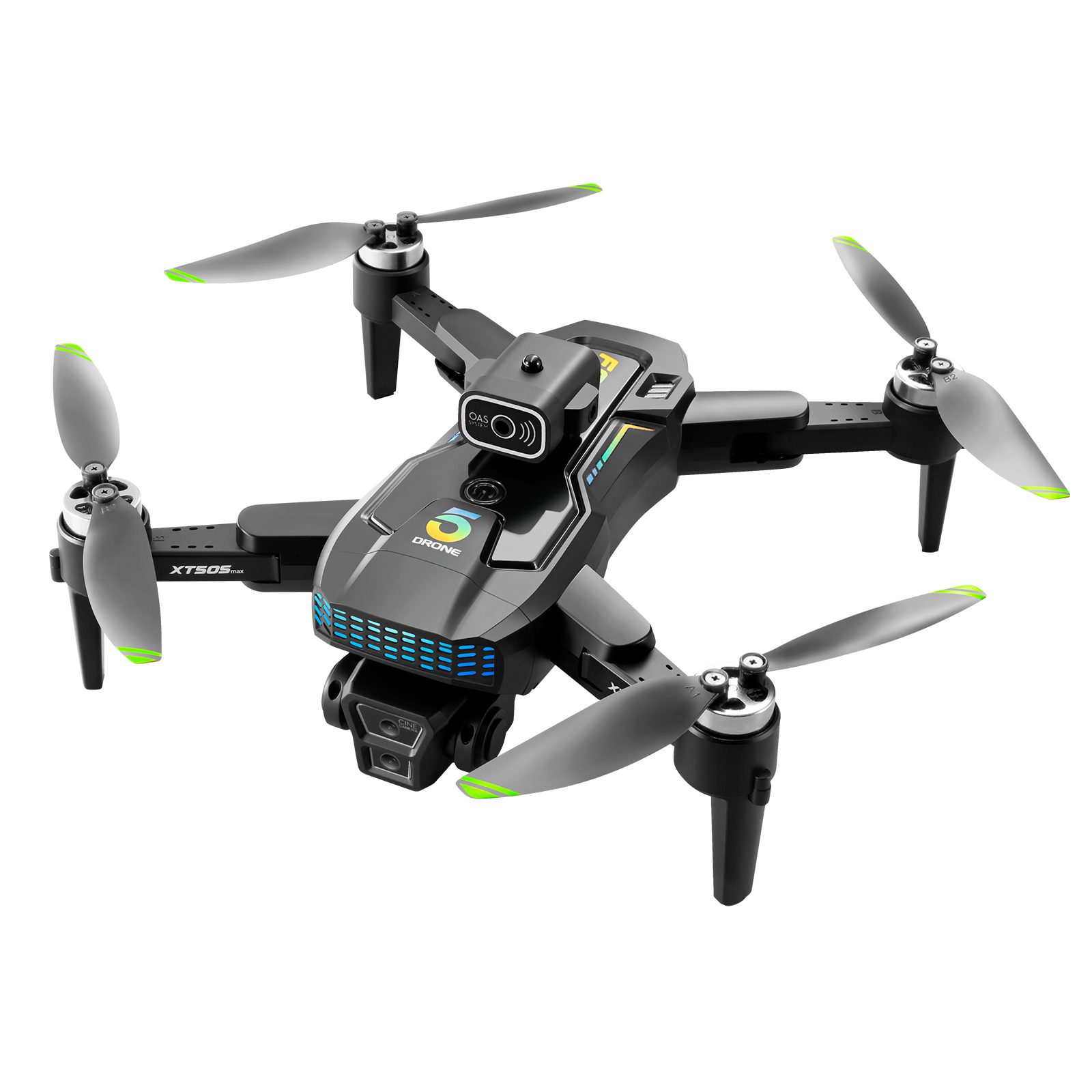GPS Drone Cool Lights 4K HD Quadcopter XT505 - 画像 (9)