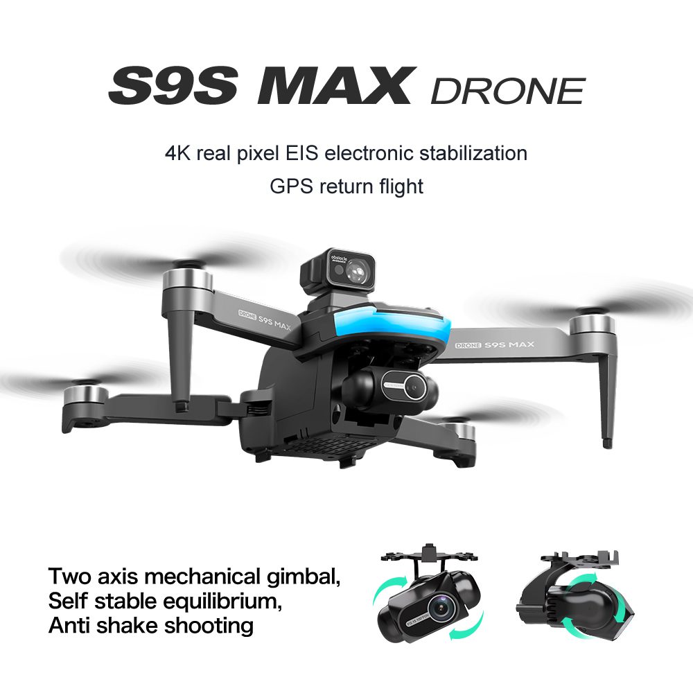 Professional GPS Drone 4K Hd Quadcopter S9S - 画像 (5)