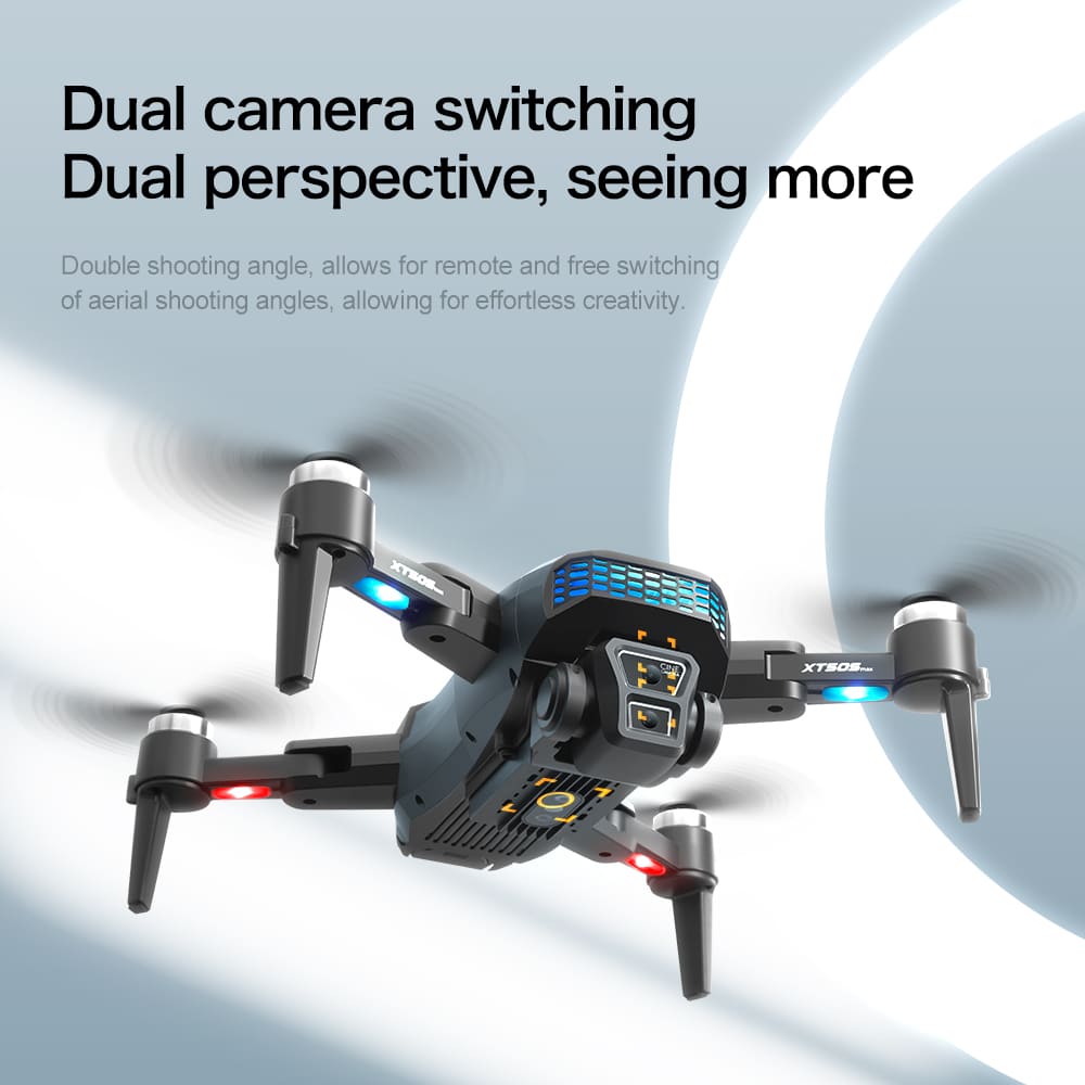 GPS Drone Cool Lights 4K HD Quadcopter XT505 - 画像 (21)