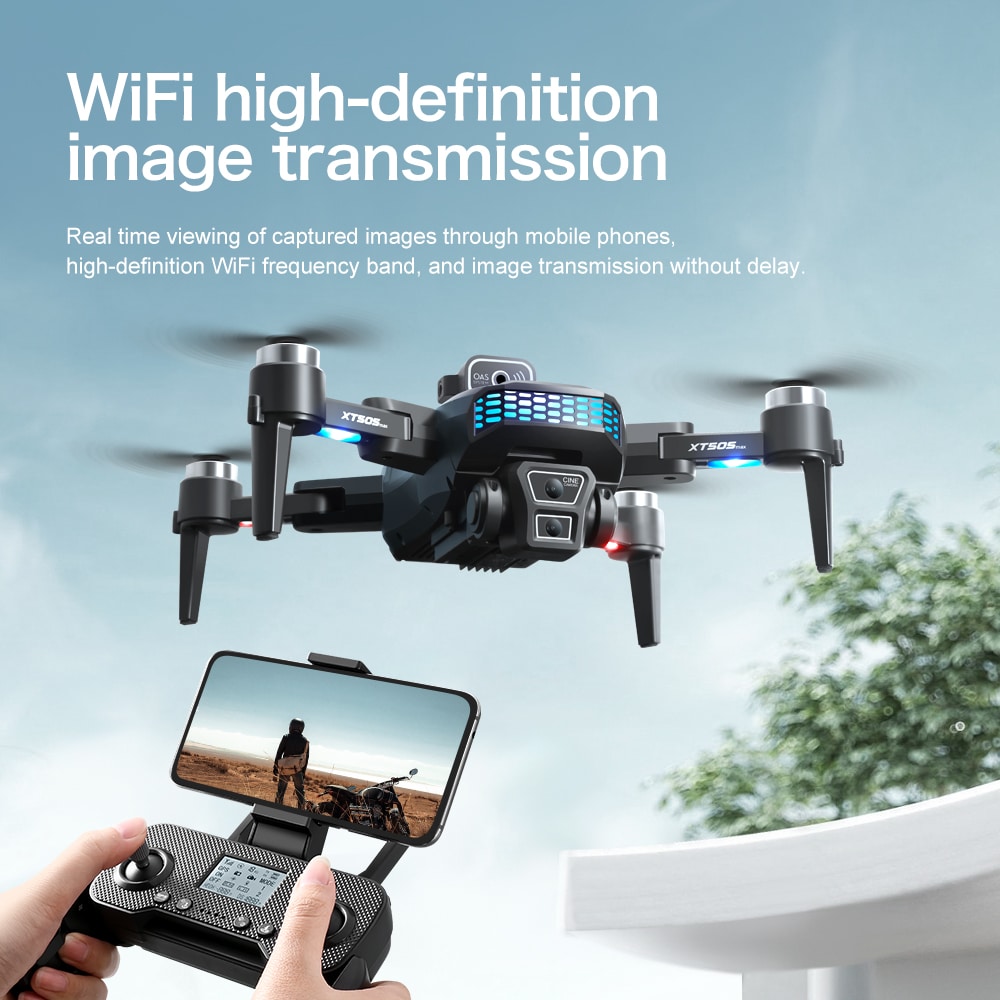 GPS Drone Cool Lights 4K HD Quadcopter XT505 - 画像 (26)