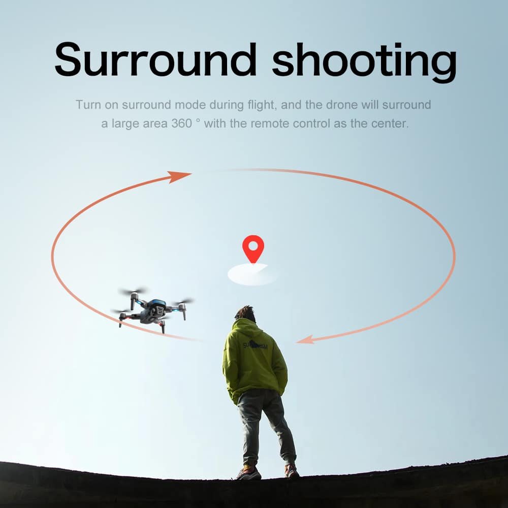 GPS Drone Cool Lights 4K HD Quadcopter XT505 - 画像 (33)