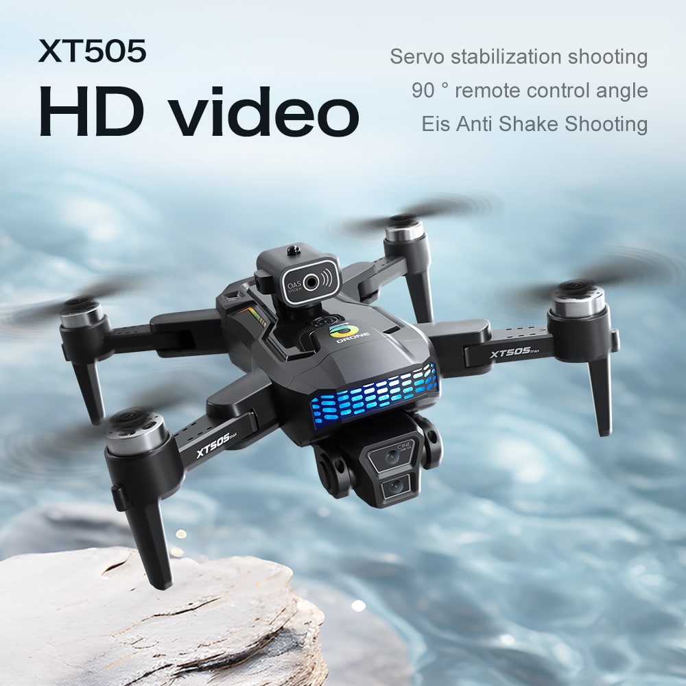 GPS Drone Cool Lights 4K HD Quadcopter XT505 - 画像 (14)