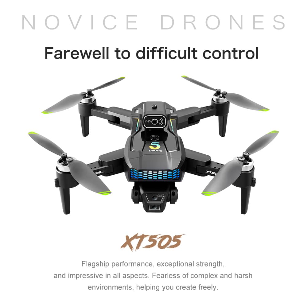GPS Drone Cool Lights 4K HD Quadcopter XT505 - 画像 (15)
