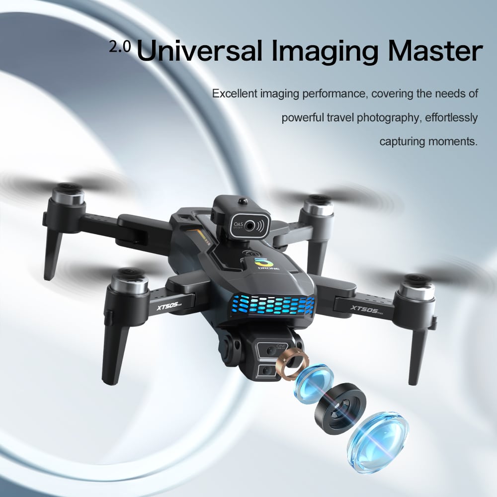 GPS Drone Cool Lights 4K HD Quadcopter XT505 - 画像 (18)