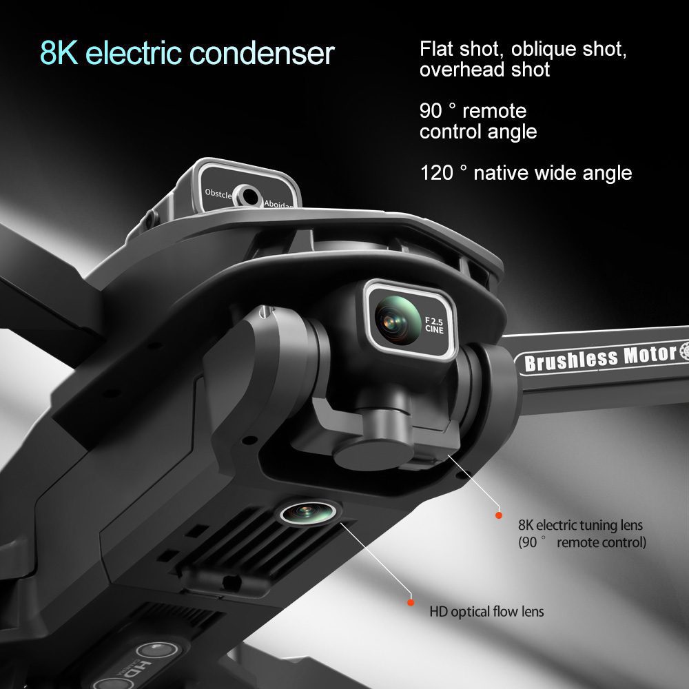 Professional GPS Drone 8k HD Camera UAV V168 - 画像 (7)