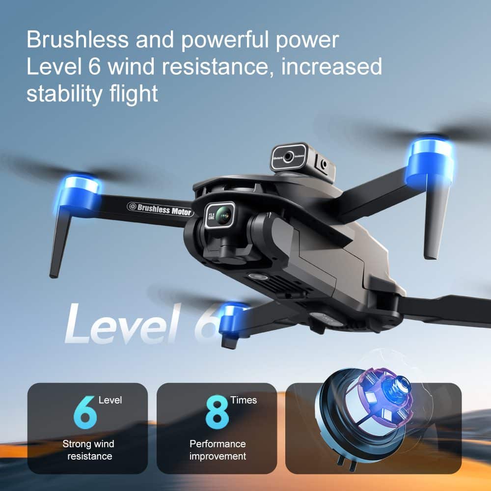 Professional GPS Drone 8k HD Camera UAV V168 - 画像 (8)
