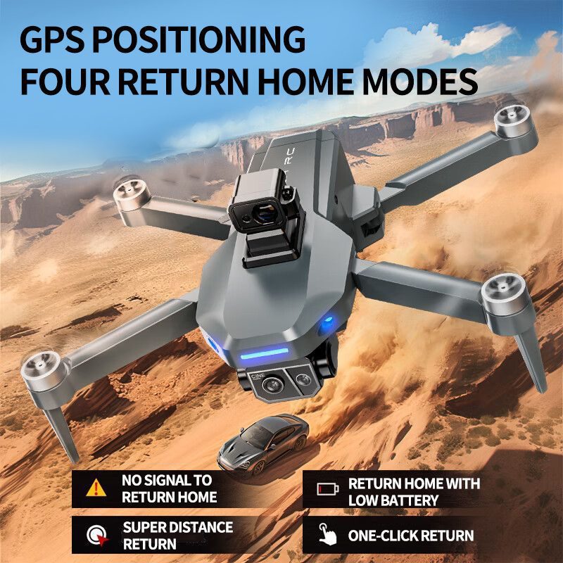 4.5 Inch Screen GPS Drone Hd Camera UAV K30 - 画像 (8)