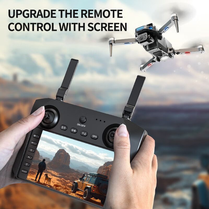 4.5 Inch Screen GPS Drone Hd Camera UAV K30 - 画像 (11)