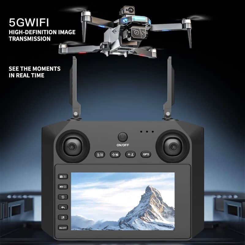 4.5 Inch Screen GPS Drone Hd Camera UAV K30 - 画像 (12)