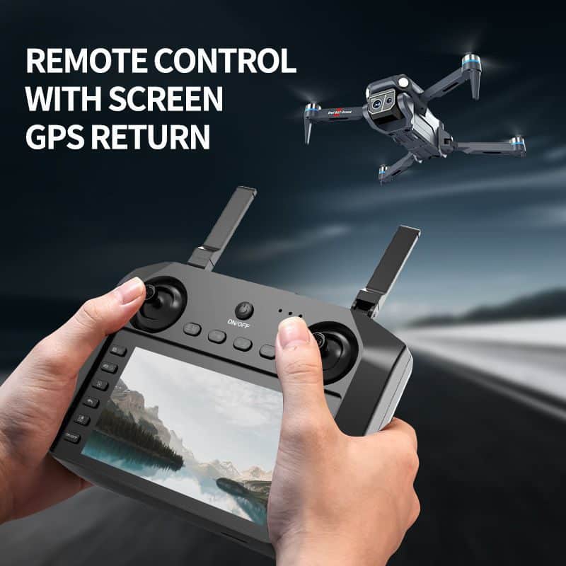 4.5 Inch Screen GPS Drone Hd Camera UAV K30 - 画像 (13)