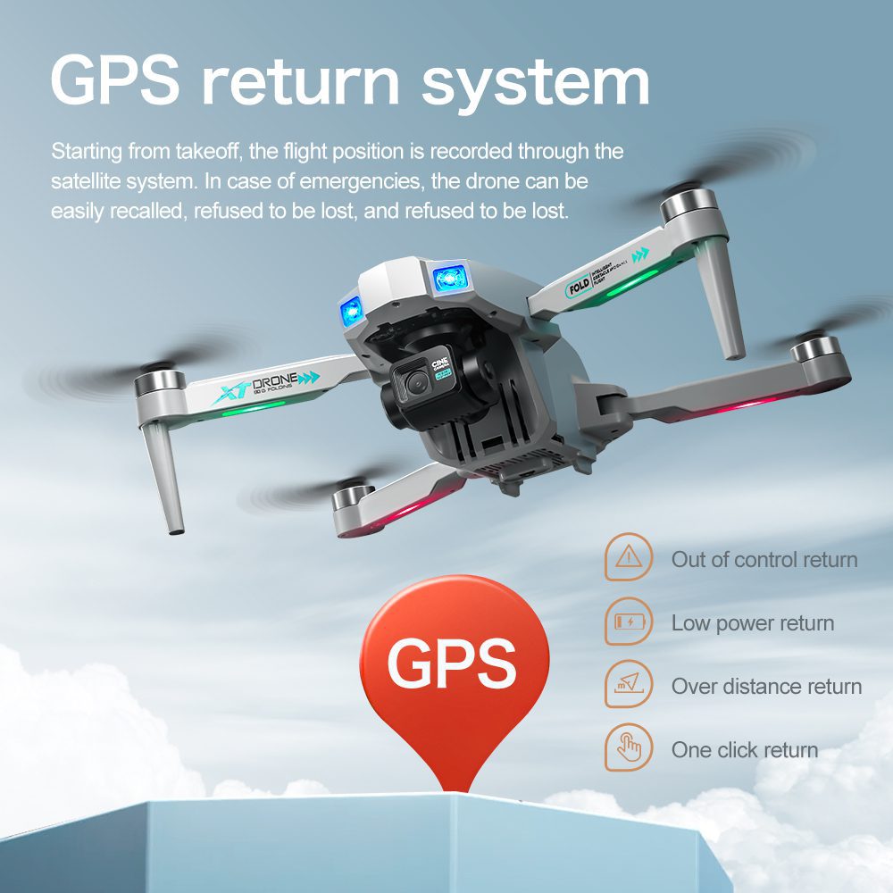 Professional GPS Drone 3-Axis Gimbal UAV XT709 - 画像 (23)