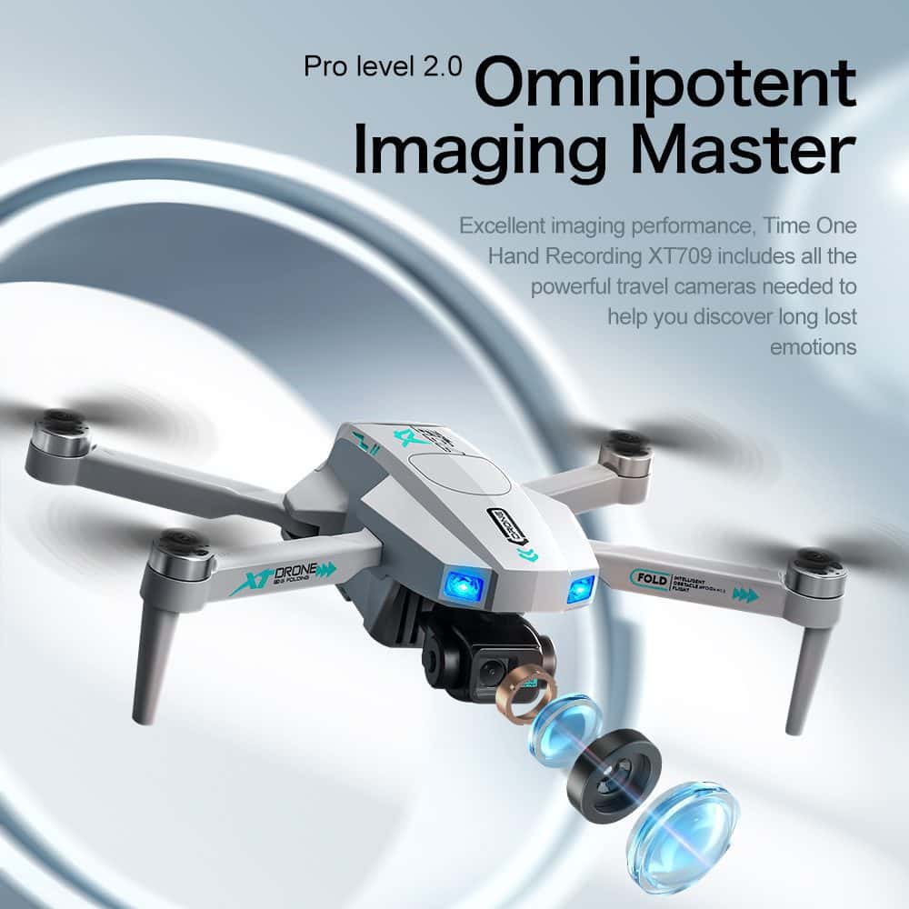 Professional GPS Drone 3-Axis Gimbal UAV XT709 - 画像 (29)