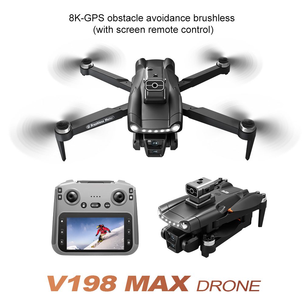 Professional GPS Drone 8k HD Camera UAV V198MAX - 画像 (7)