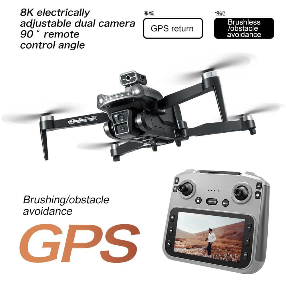 Professional GPS Drone 8k HD Camera UAV V198MAX - 画像 (8)