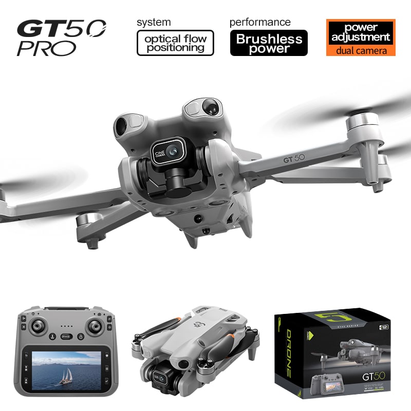 New RC Drone 4.3 Inch Screen Aircraft Toy GT50 - 画像 (10)