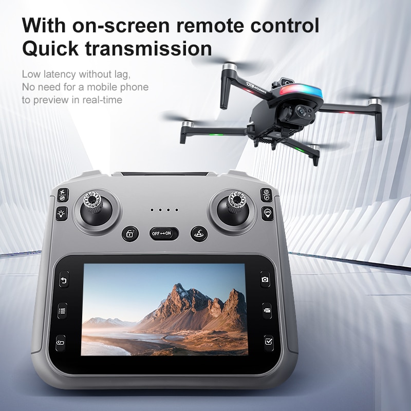 GPS Drone Cool Lights 4K HD Camera Quadcopter D19 - 画像 (3)