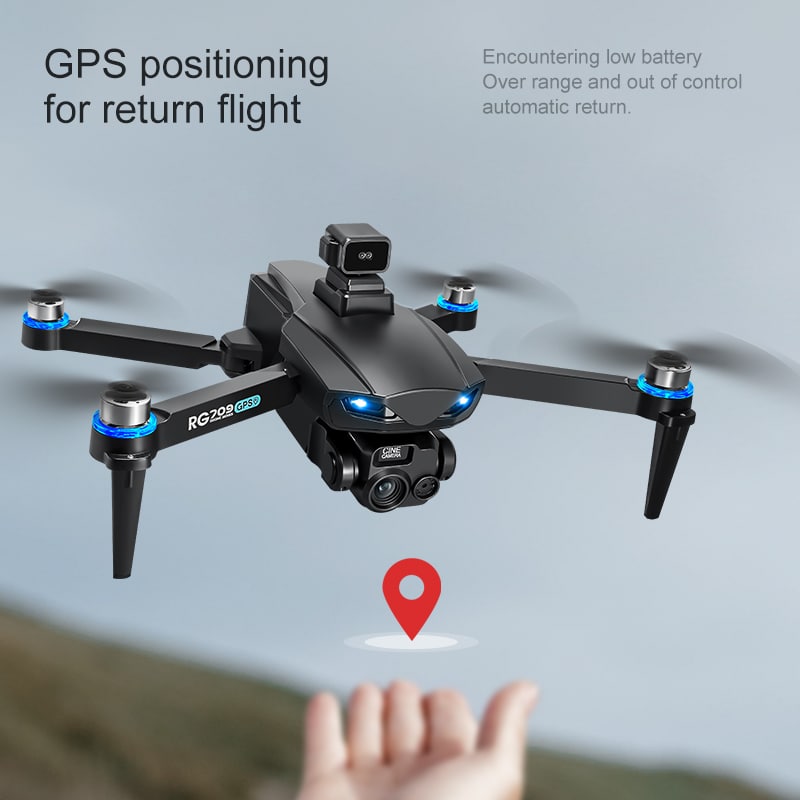 GPS Drone Professional 4K HD Quadcopter UAV RG709PRO - 画像 (4)