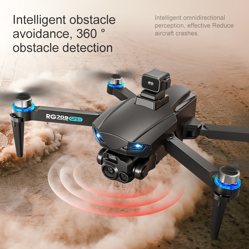 GPS Drone Professional 4K HD Quadcopter UAV RG709PRO - 画像 (5)