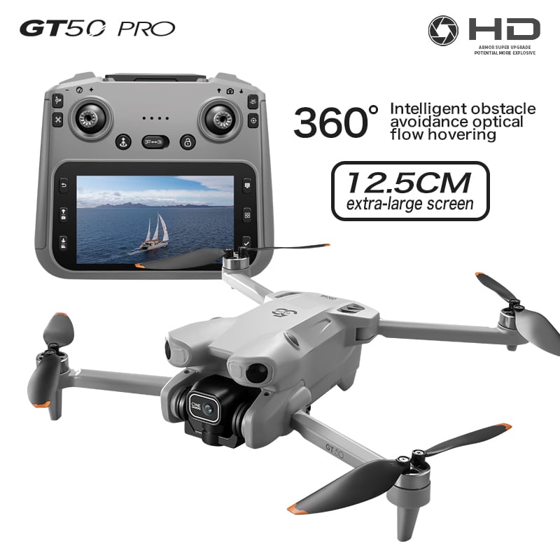 New RC Drone 4.3 Inch Screen Aircraft Toy GT50 - 画像 (8)