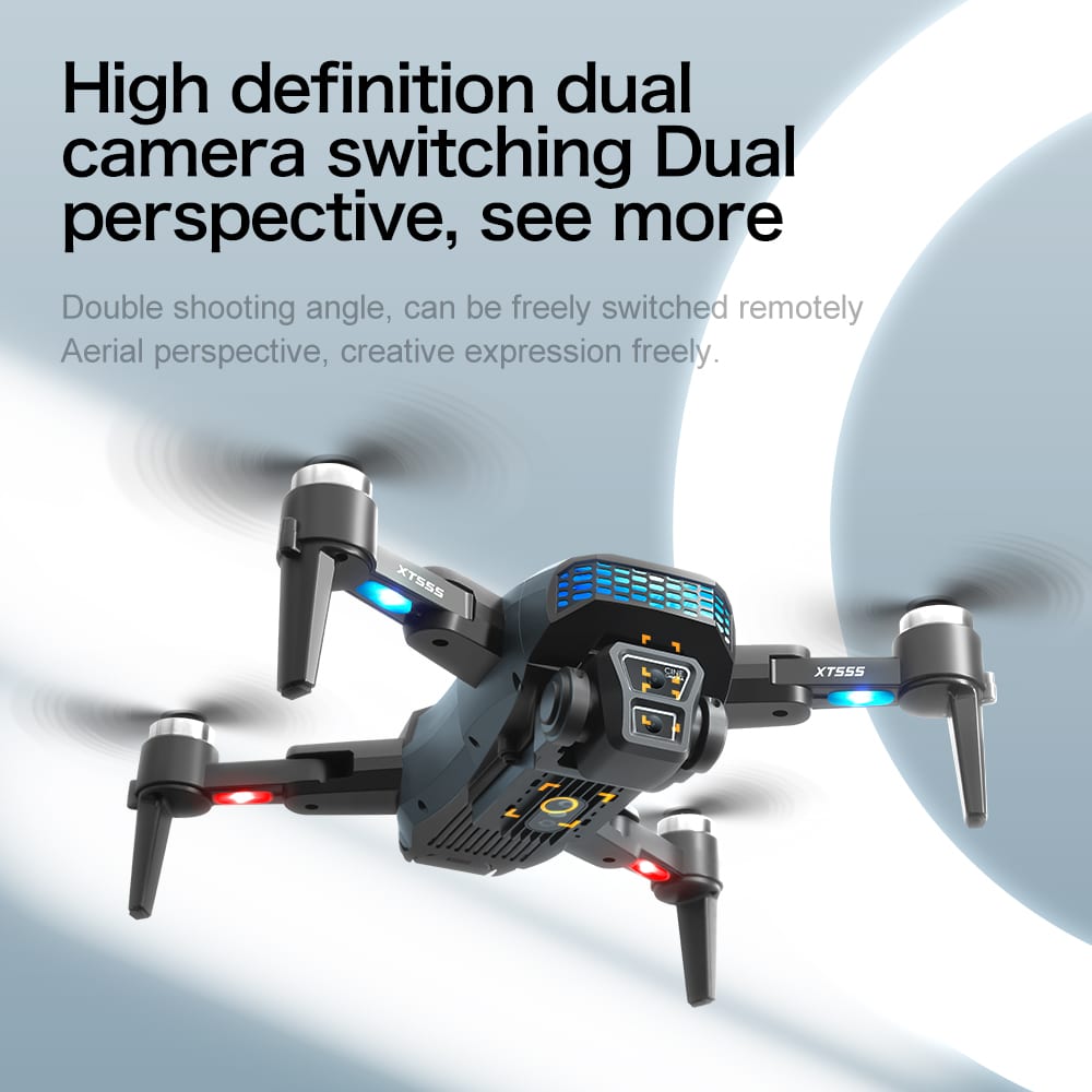 GPS Drone RC Screen Cool Lights Quadcopter XT555 - 画像 (20)