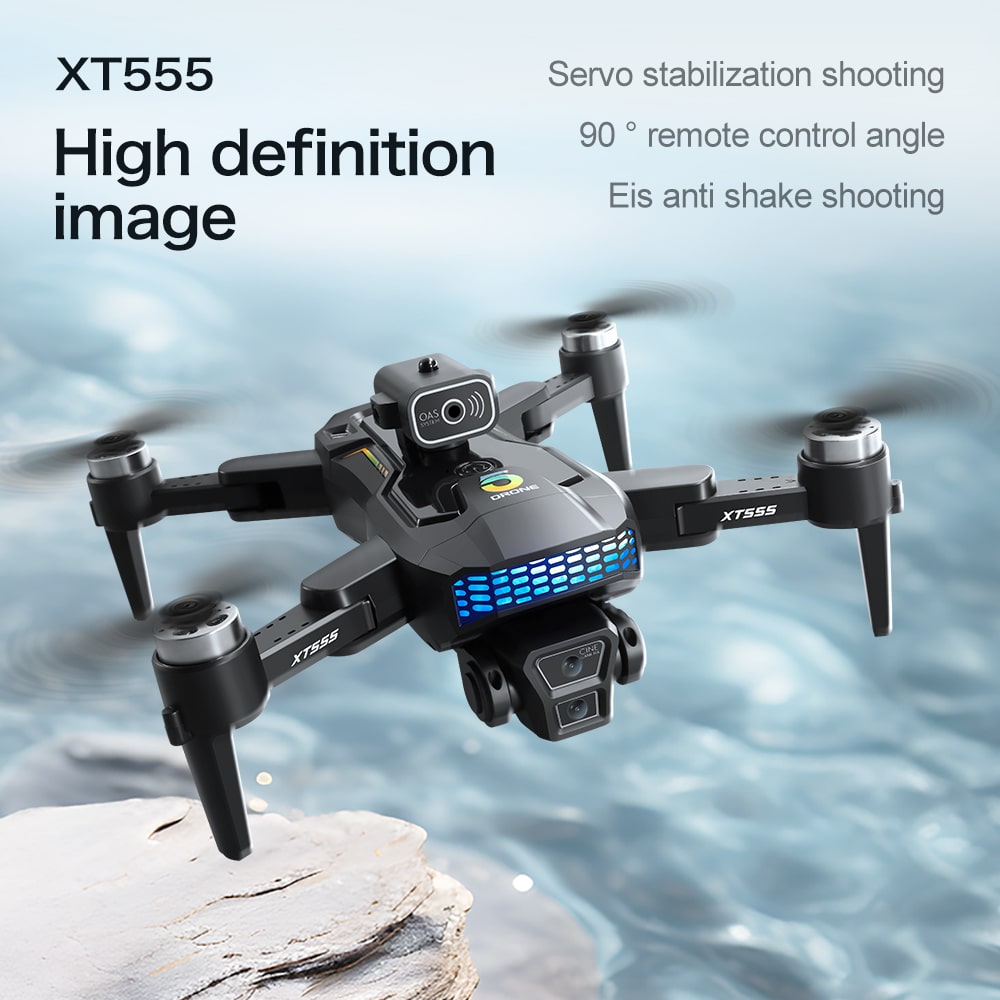 GPS Drone RC Screen Cool Lights Quadcopter XT555 - 画像 (27)